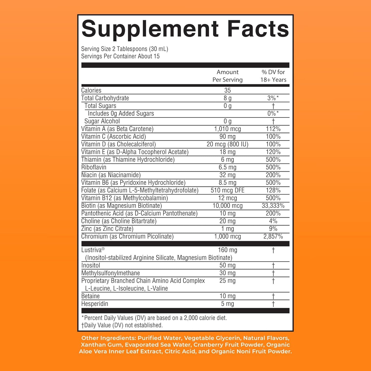 MaryRuth's Liquid Multivitamin + Hair Growth